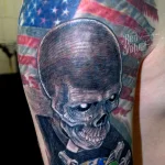 American Flag Skull American Flag Skull