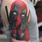 Deadpool portrait Deadpool portrait